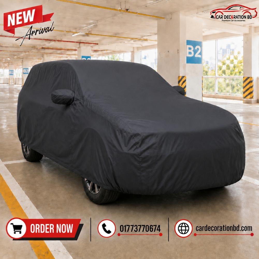 গাড়ির দুই কালারের কভার - বড় এসইউভি সাইজ — Car Cover — ছবি 19
