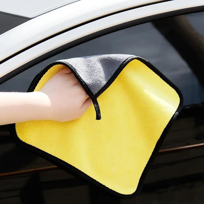 গাড়ির মাইক্রোফাইবার টাওয়েল ছোট ৩০×৩০ সেমি — Car Microfiber Towel