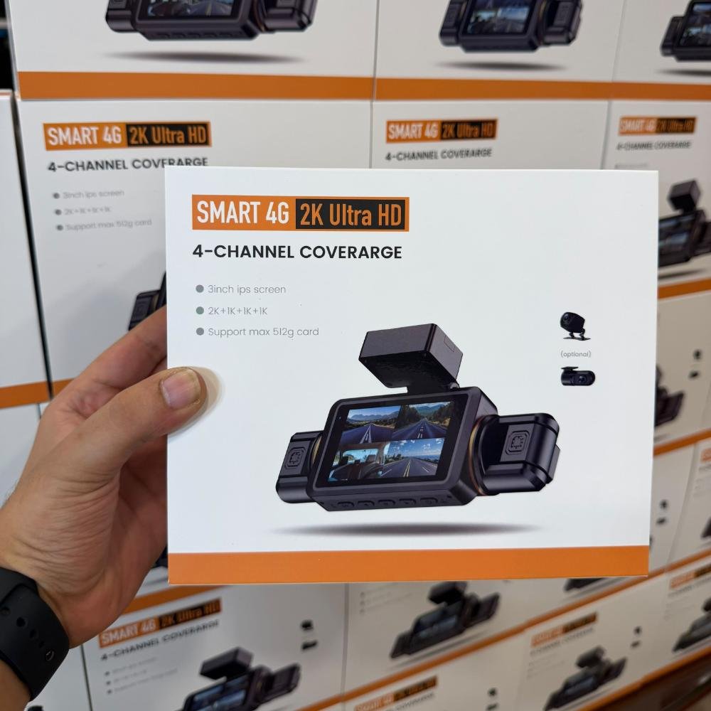 4G Live 4 Channel Car Dash Cam — Car Camera — ছবি 15