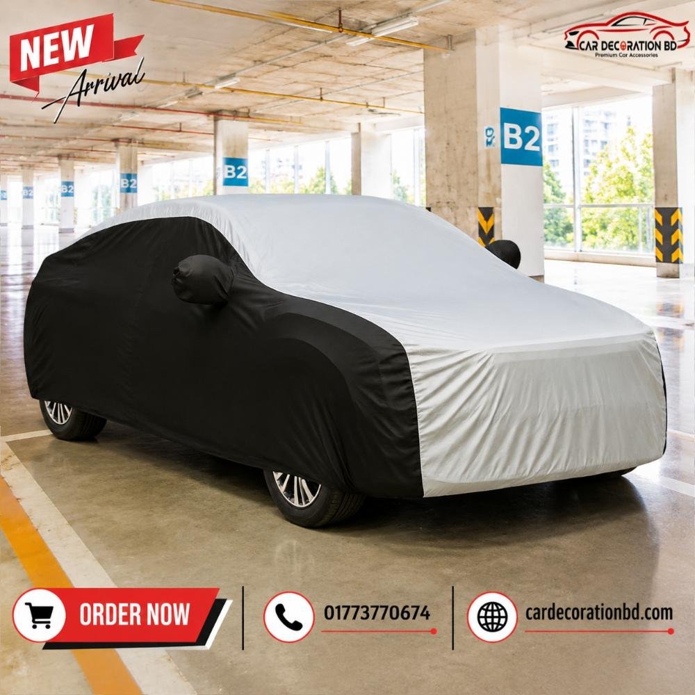 গাড়ির দুই কালারের কভার - এসইউভি সাইজ — Car Cover — ছবি 10