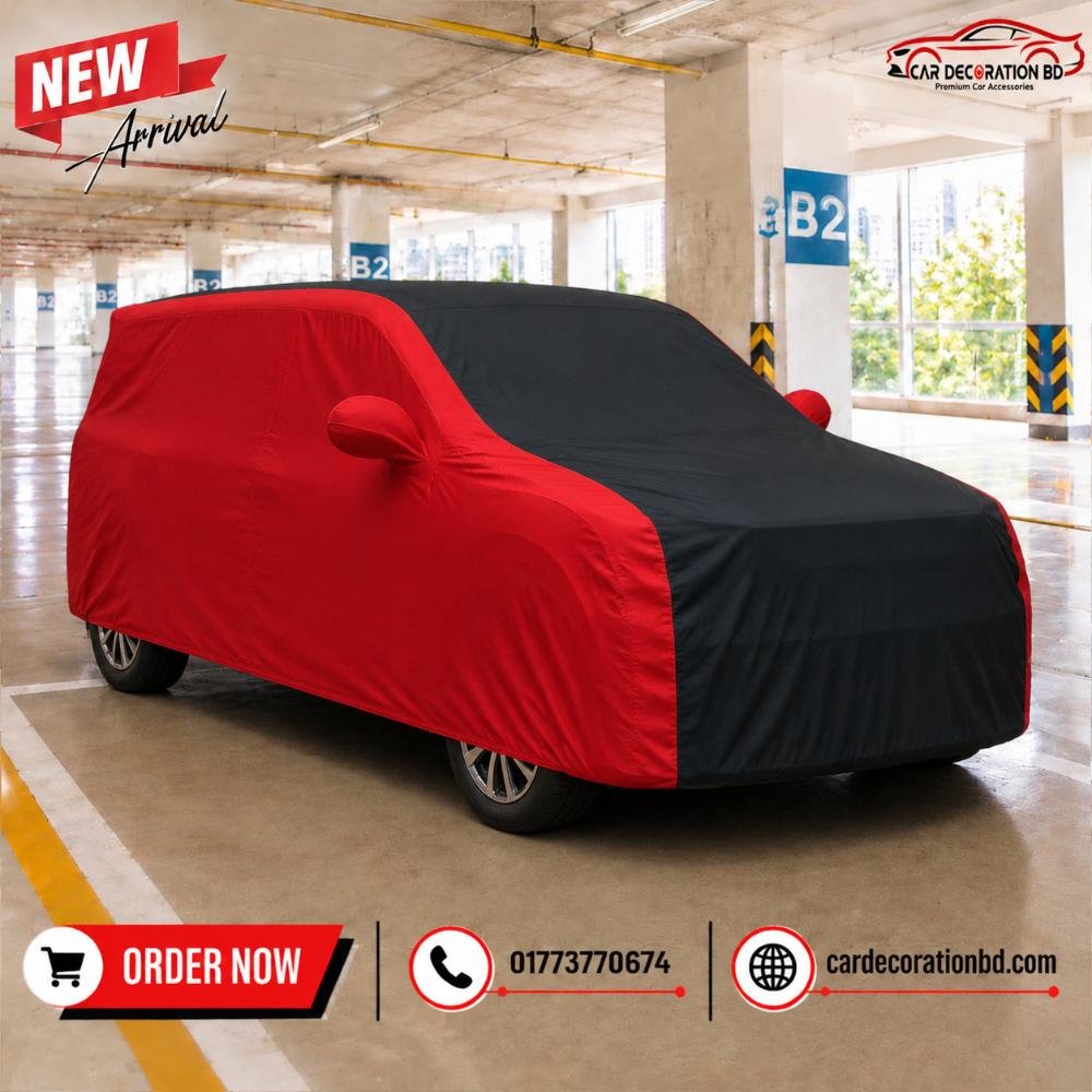 গাড়ির দুই কালারের কভার - বড় এসইউভি সাইজ — Car Cover — ছবি 15