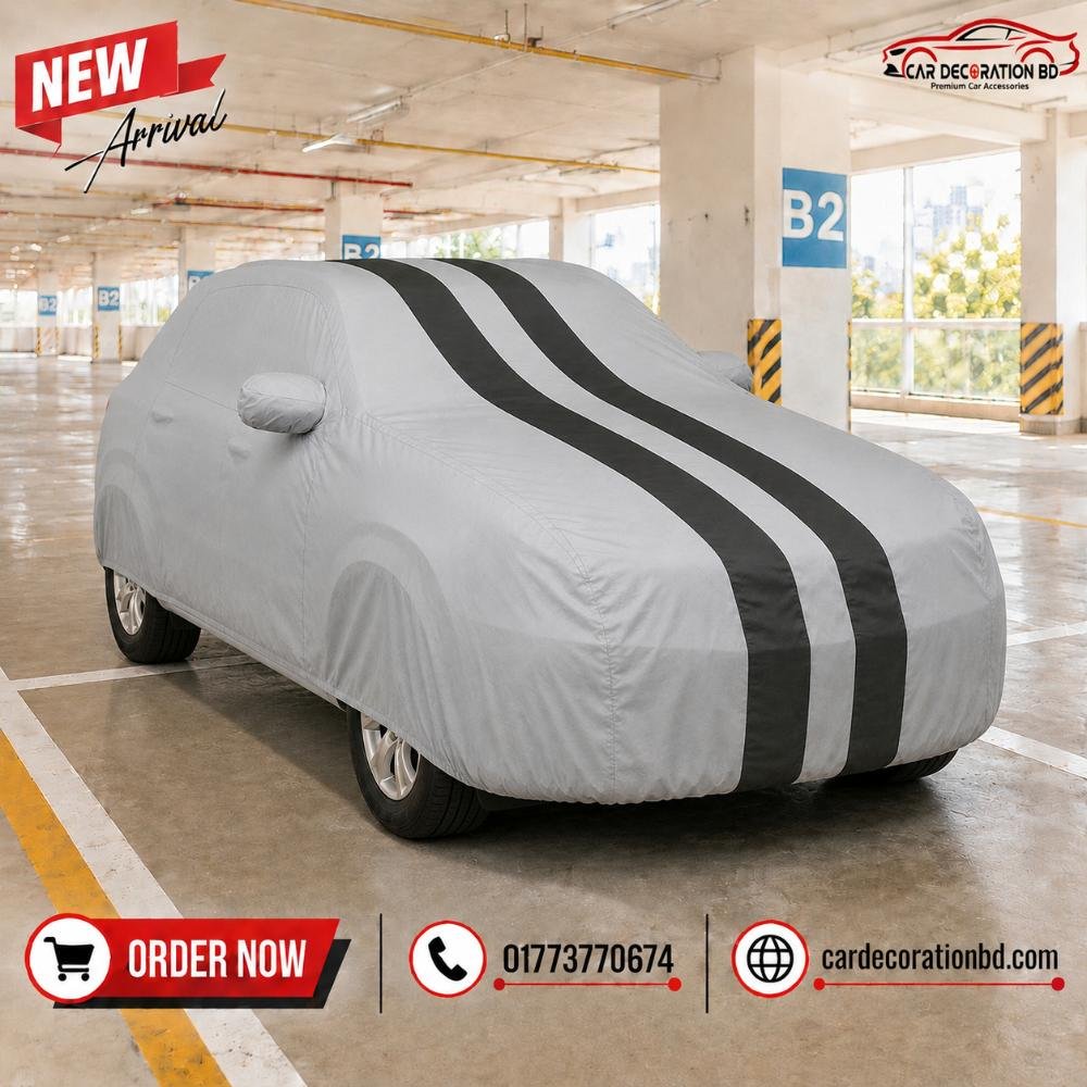 গাড়ির দুই কালারের কভার - বড় এসইউভি সাইজ — Car Cover — ছবি 9
