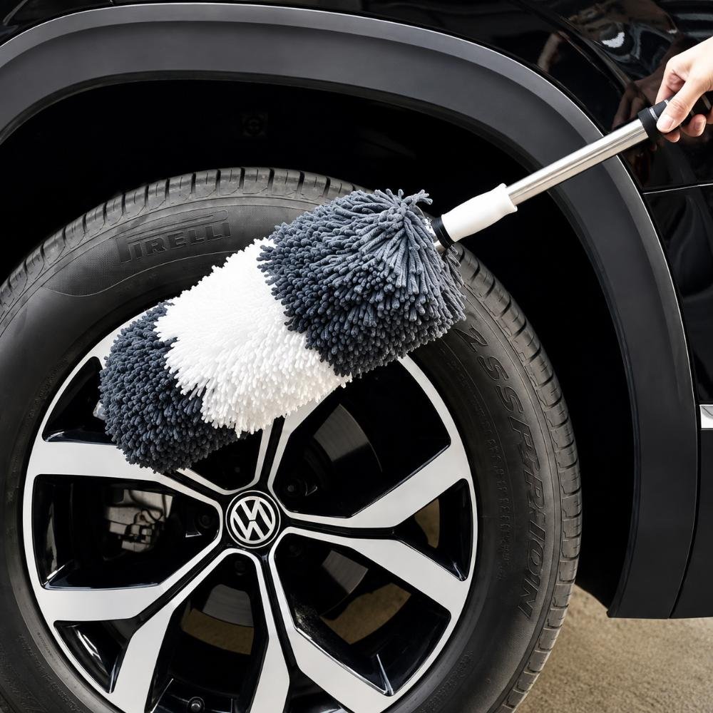 গাড়ির মাইক্রোফাইবার দুই কালারের ডাস্টার — Car Duster — ছবি 6