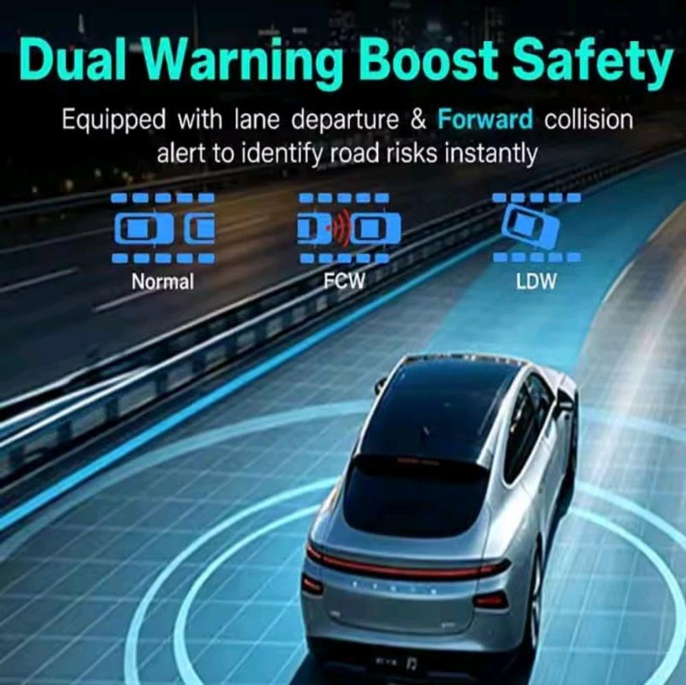 4G Live 3 Channel Car Dash Cam — Car Camera — ছবি 2