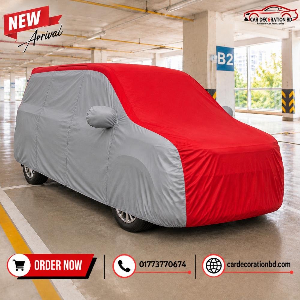 গাড়ির দুই কালারের কভার - বড় এসইউভি সাইজ — Car Cover — ছবি 12