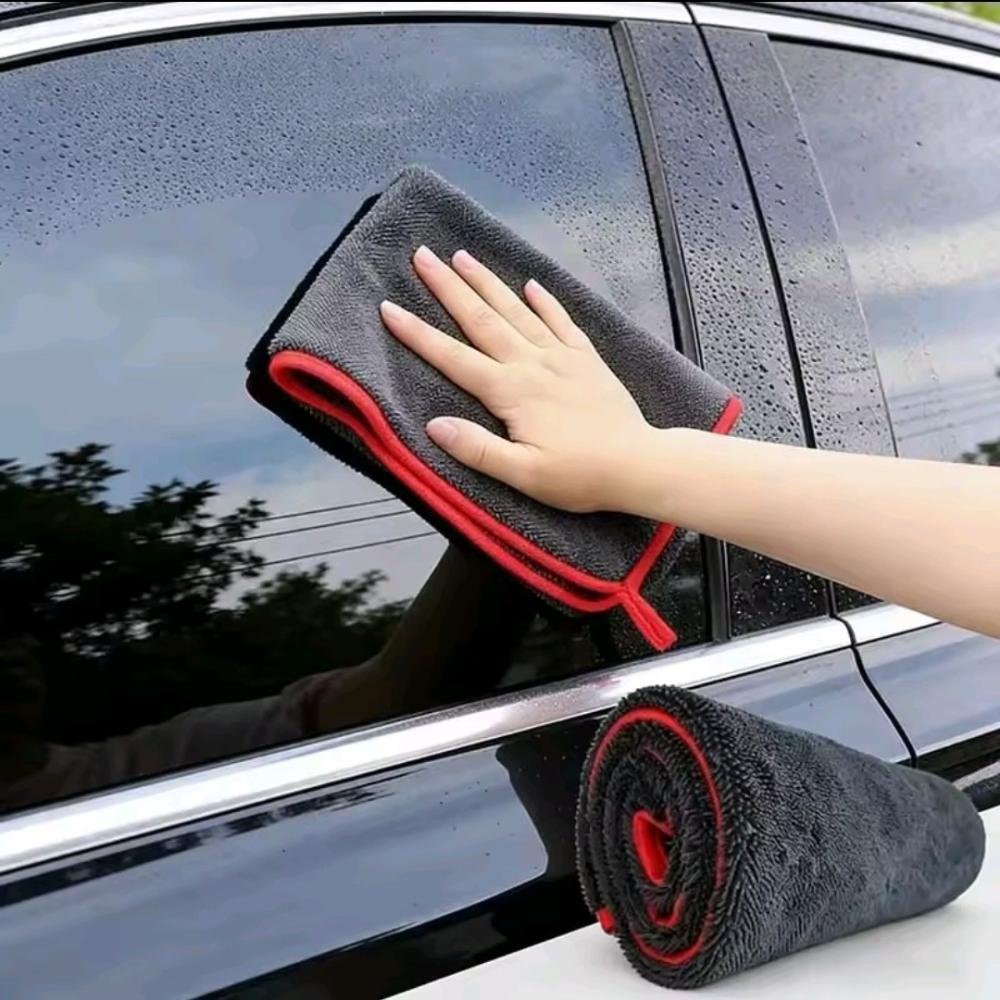 গাড়ি শুকনা করার মাইক্রোফাইবার টাওয়েল — Car Microfiber Towel — ছবি 3