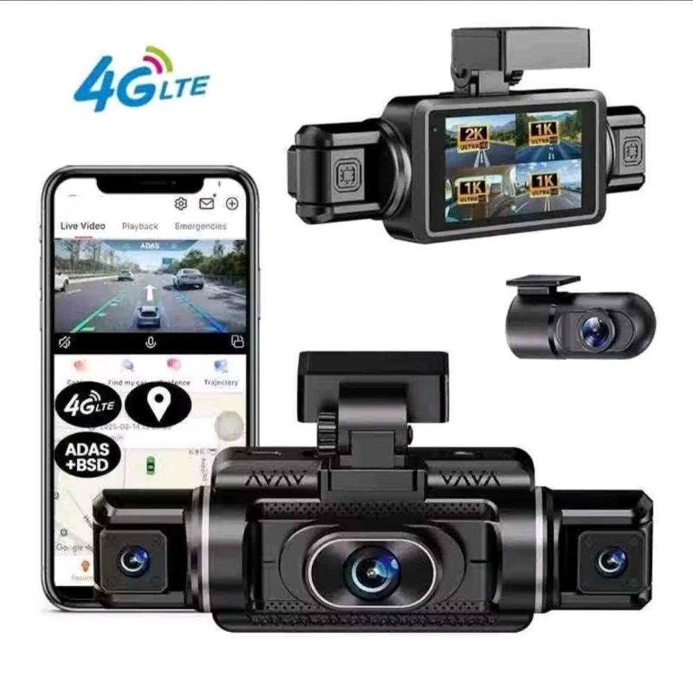 4G Live 4 Channel Car Dash Cam — Car Camera — ছবি 8