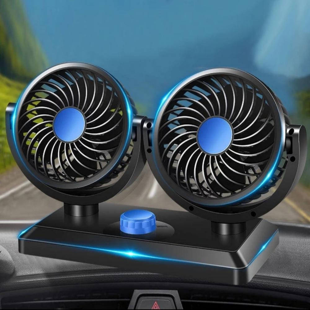 Double Head Car Cooling Fan — Car Fan