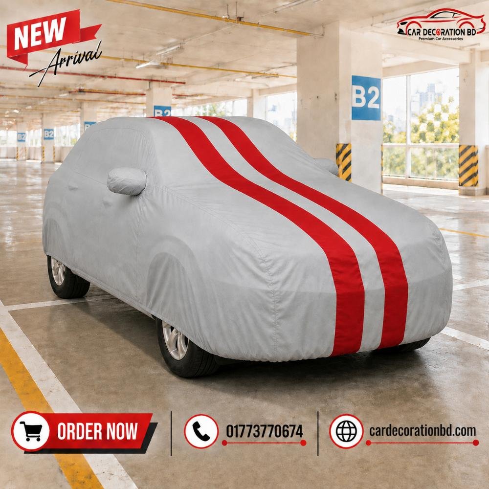 গাড়ির দুই কালারের কভার - বড় এসইউভি সাইজ — Car Cover — ছবি 13