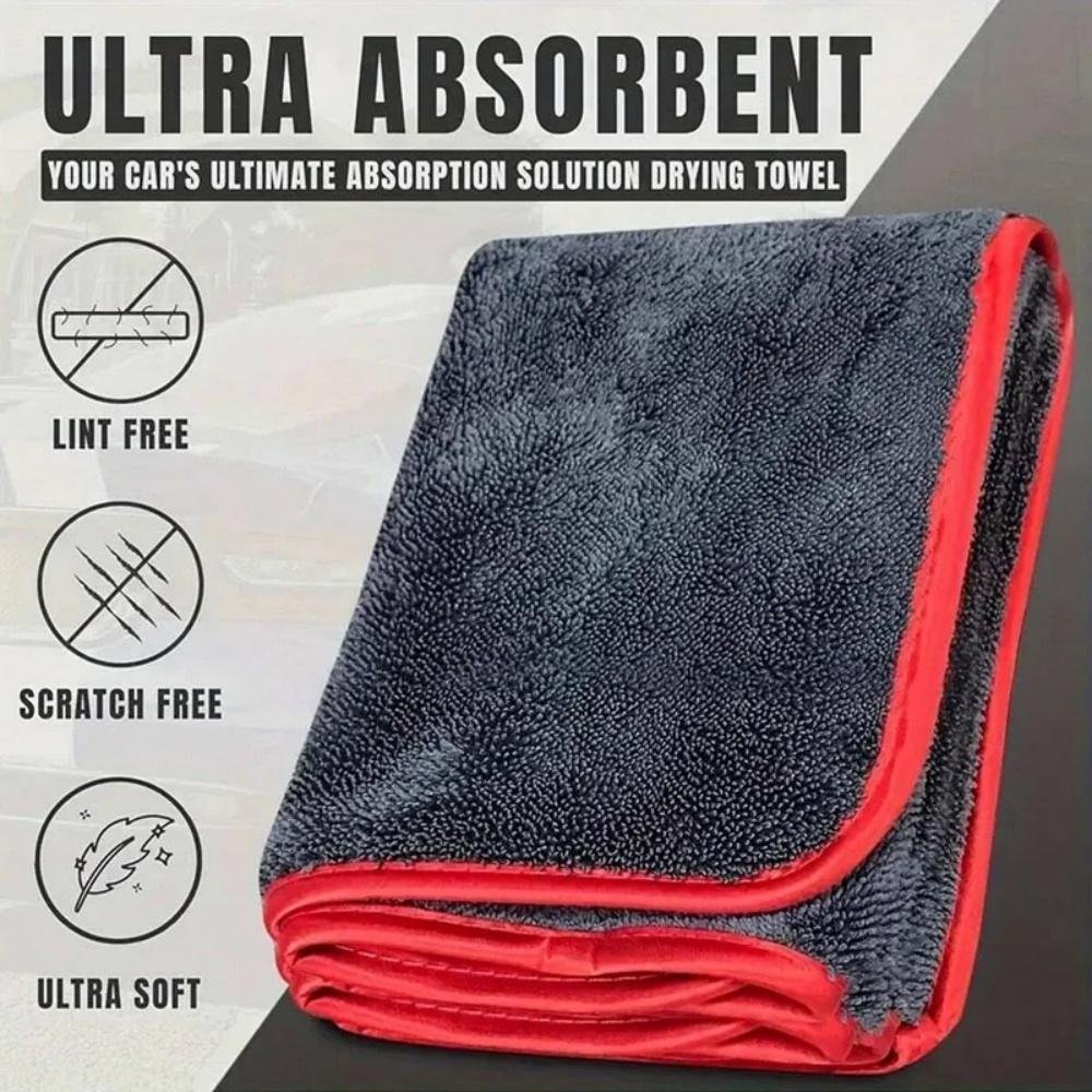 গাড়ি শুকনা করার মাইক্রোফাইবার টাওয়েল — Car Microfiber Towel — ছবি 9