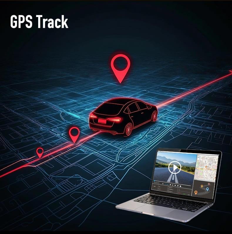 4G Live 4 Channel Car Dash Cam — Car Camera — ছবি 6